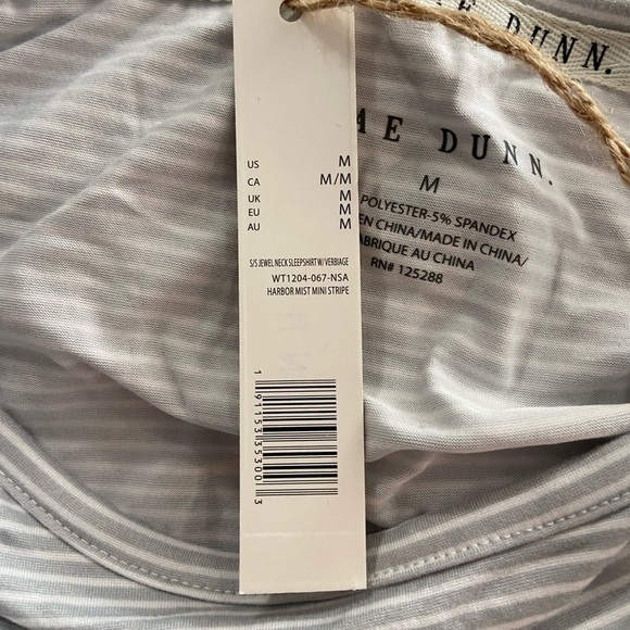 NWT Rae Dunn  "BEST MOM EVER" Short Sleeve Nightshirt - Picture 9 of 10